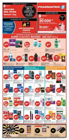 Preview of MARCELLE XTENSION PLUS Mascara, Démaquillant/Eye Makeup Remover ou/or MAYBELLINE NEW YORK SUPER STAY MATTE INK rouge à lèvres liquide/Liquid Lipstick, Produits sélectionnés/Selected Types from shop Pharmaprix valid from 02.05.2026 | Page: 3