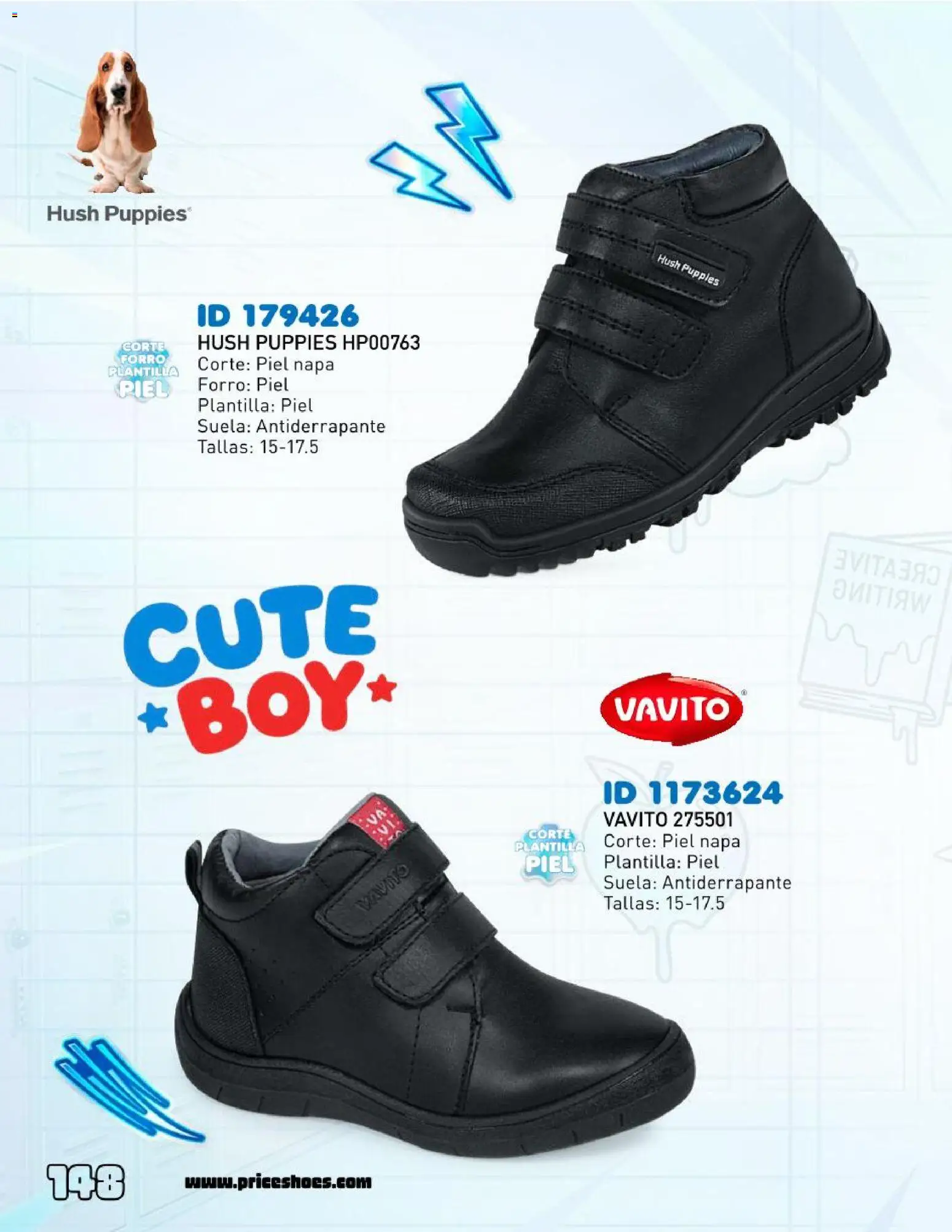 Nuevas ofertas de Price Shoes válidas en toda la República Mexicana desde el 12.06.2026. ¡Encuentra las mejores ofertas en Price Shoes catálogo Escolar! | Página: 148