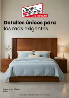 Vista previa de Muebles Troncoso catálogo, nuevo folleto de la tienda, válido en México a partir del 17/08/2026