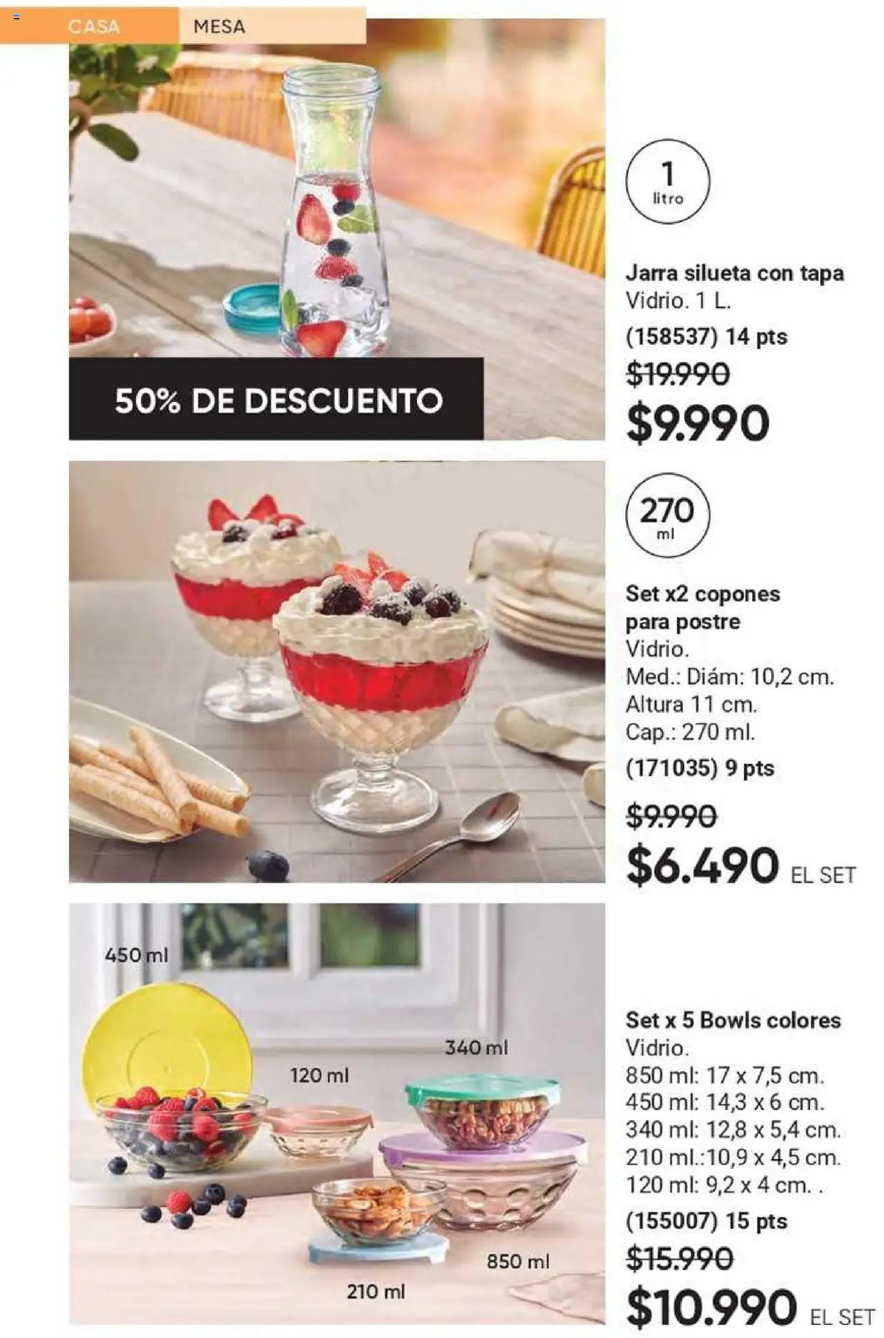 Catálogo AVON Fashion & Home │ válido desde el 26.06.2025 | Página: 15 | Productos: Mesa, Jarra