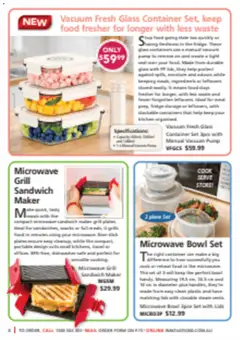Preview of Innovations Winter Warmers - valid from 20/05/2026 | Page: 4 | Products: Sandwich maker, Microwave, Grill
