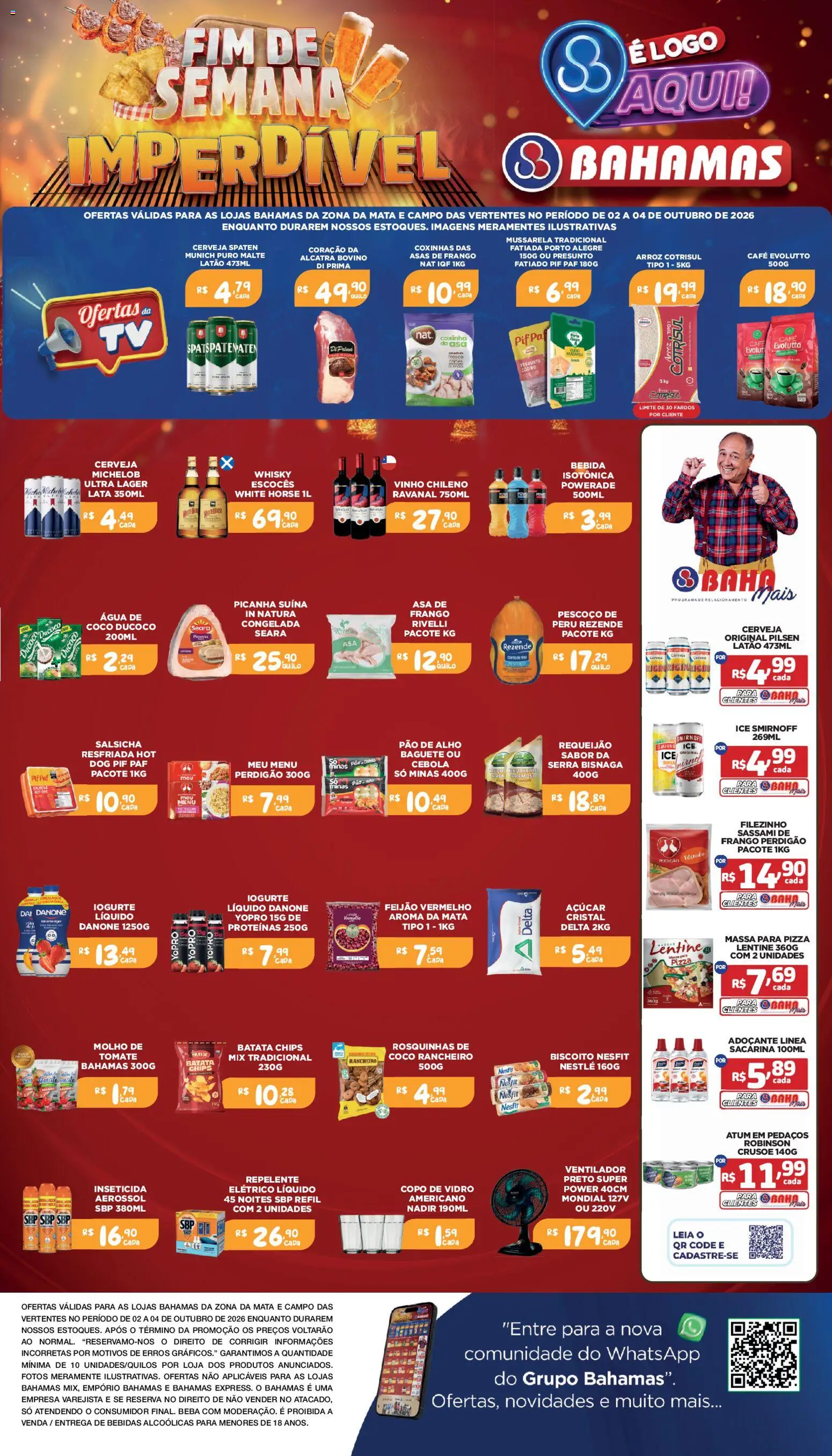 Bahamas Supermercados Sexta-feira 2 Outubro