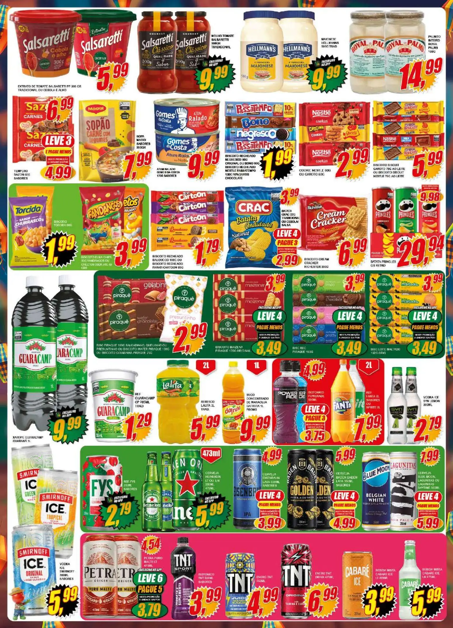 Vianense Folheto - válido de 17/07/2026 | Página: 3 | Produtos: Cebola, Fanta, Eisenbahn, Bebida