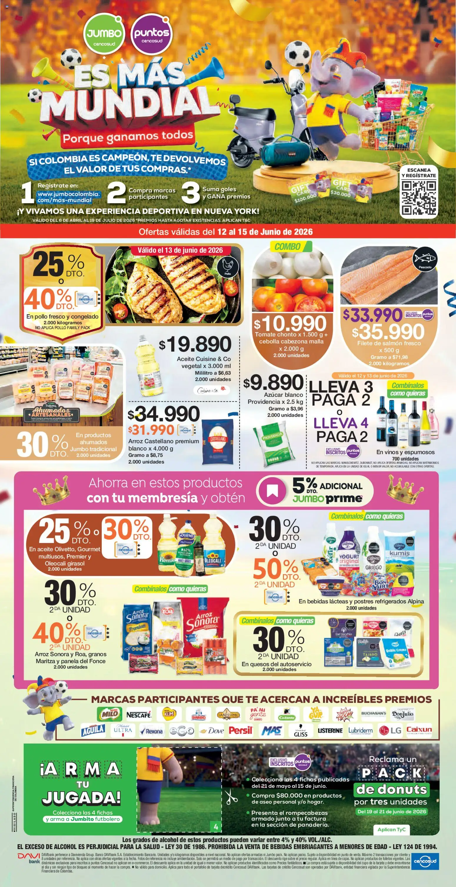 Jumbo revista - valida desde el 12.06.2026 | Página: 1 | Productos: Azucar, Banco, Cebolla, Yogurt