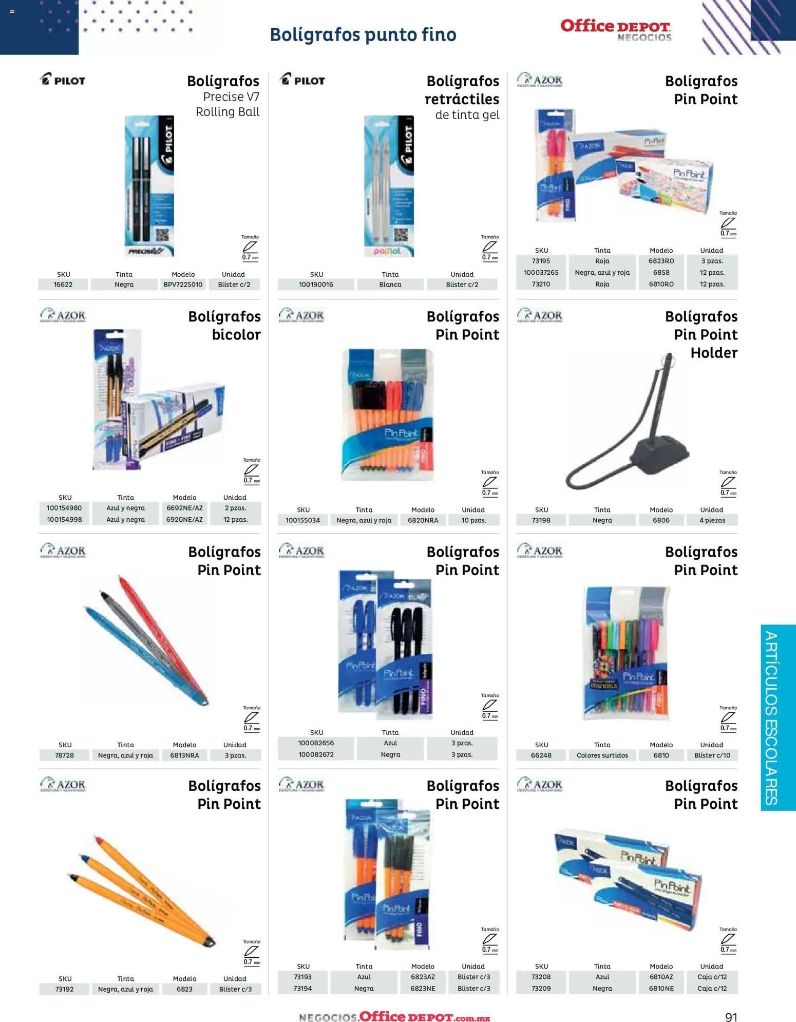 Nuevas ofertas de Office Depot válidas en toda la República Mexicana desde el 12/01/2026. ¡Encuentra las mejores ofertas en Office Depot catálogo 2026! | Página: 93 | Productos: Caja