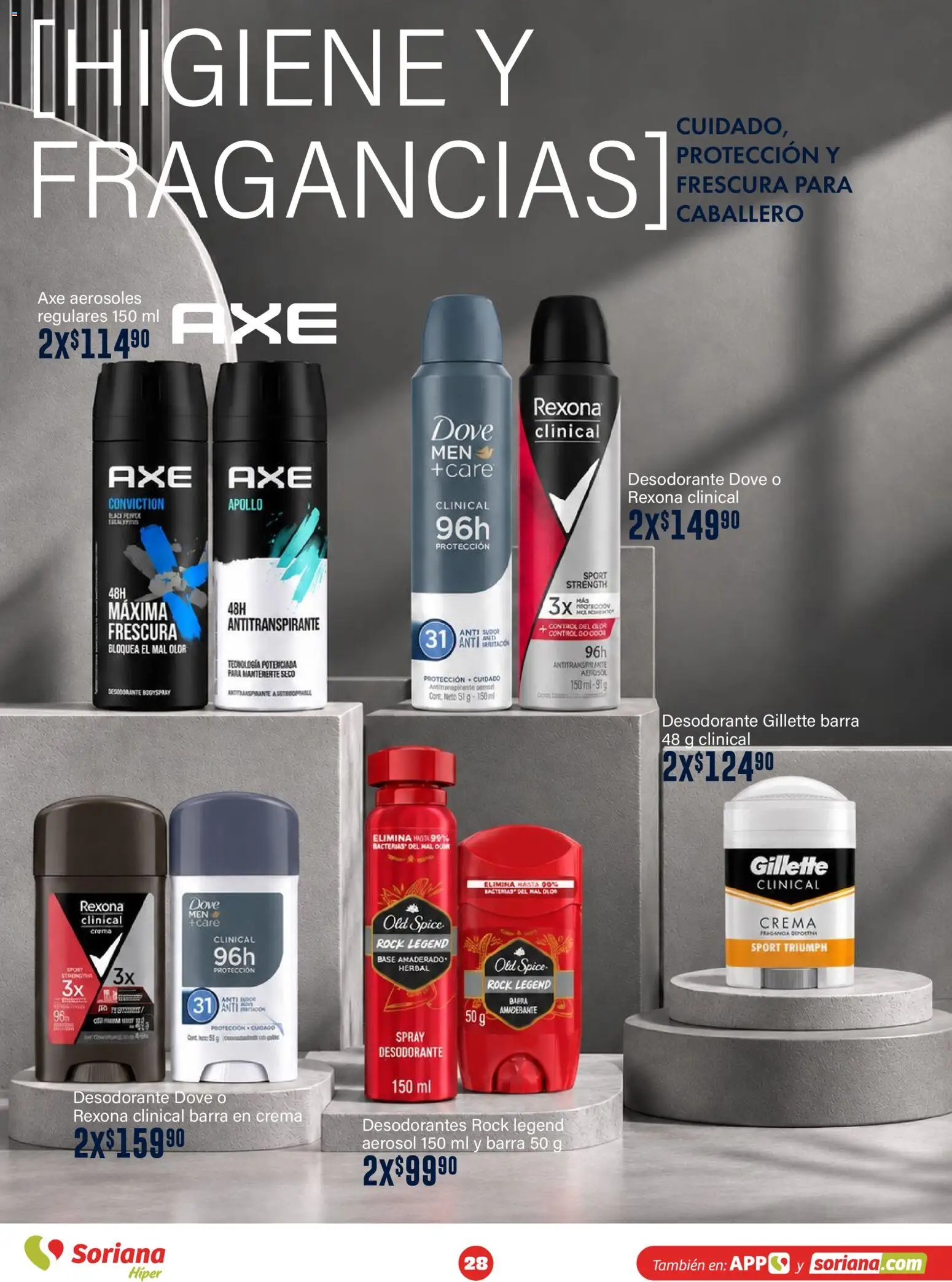 Nuevas ofertas de Soriana válidas en toda la República Mexicana desde el 15/10/2026. ¡Encuentra las mejores ofertas en Soriana folleto Modo #Glowing! | Página: 28