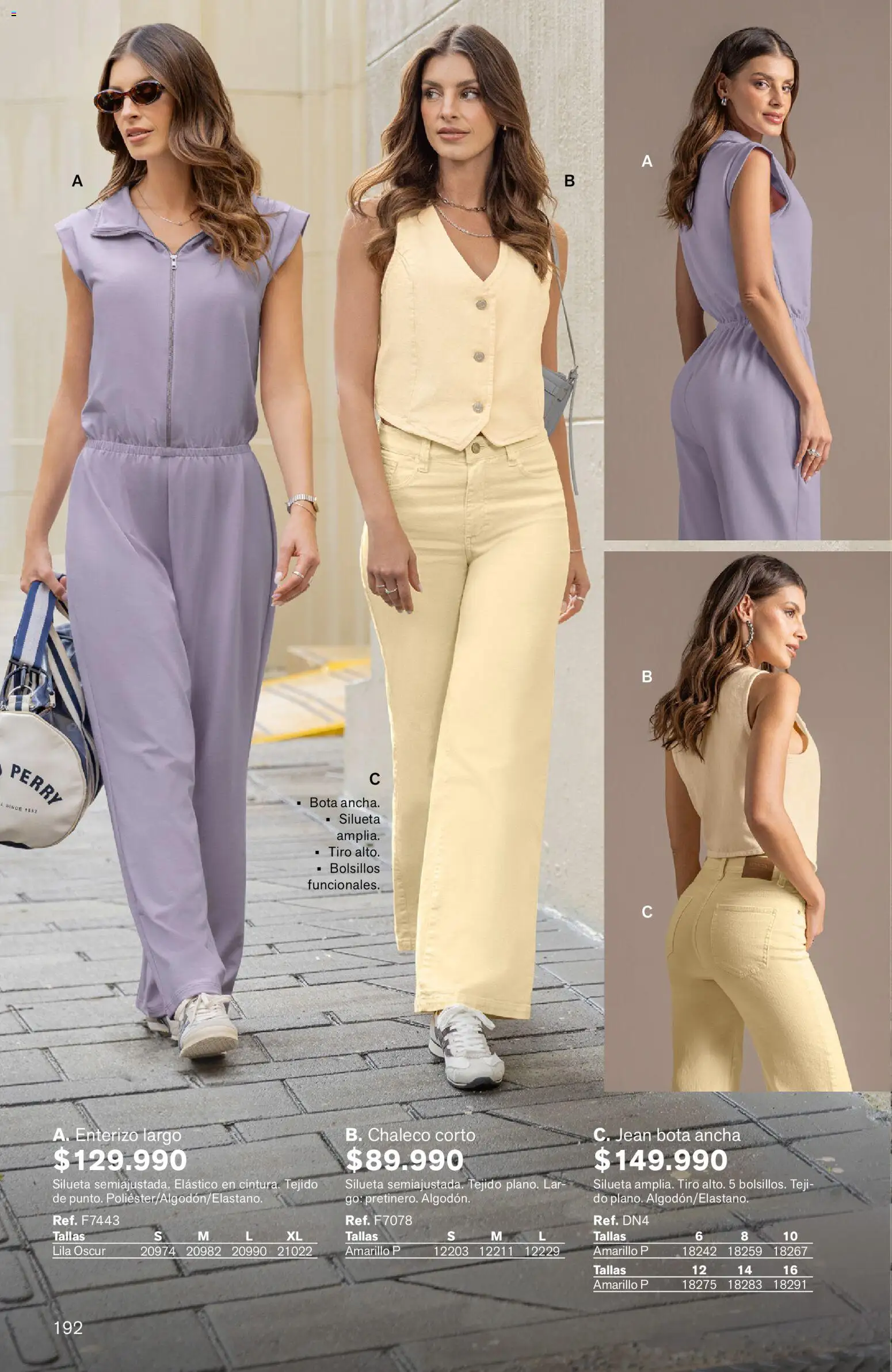 Leonisa revista - valida desde el 24/08/2026 | Página: 192 | Productos: Bolsillos, Jean, Chaleco, Enterizo