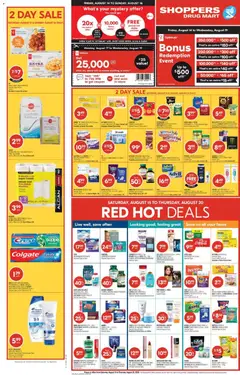 Preview of Shoppers weekly flyer / circulaire from shop Shoppers valid from Aug 14, 2026
