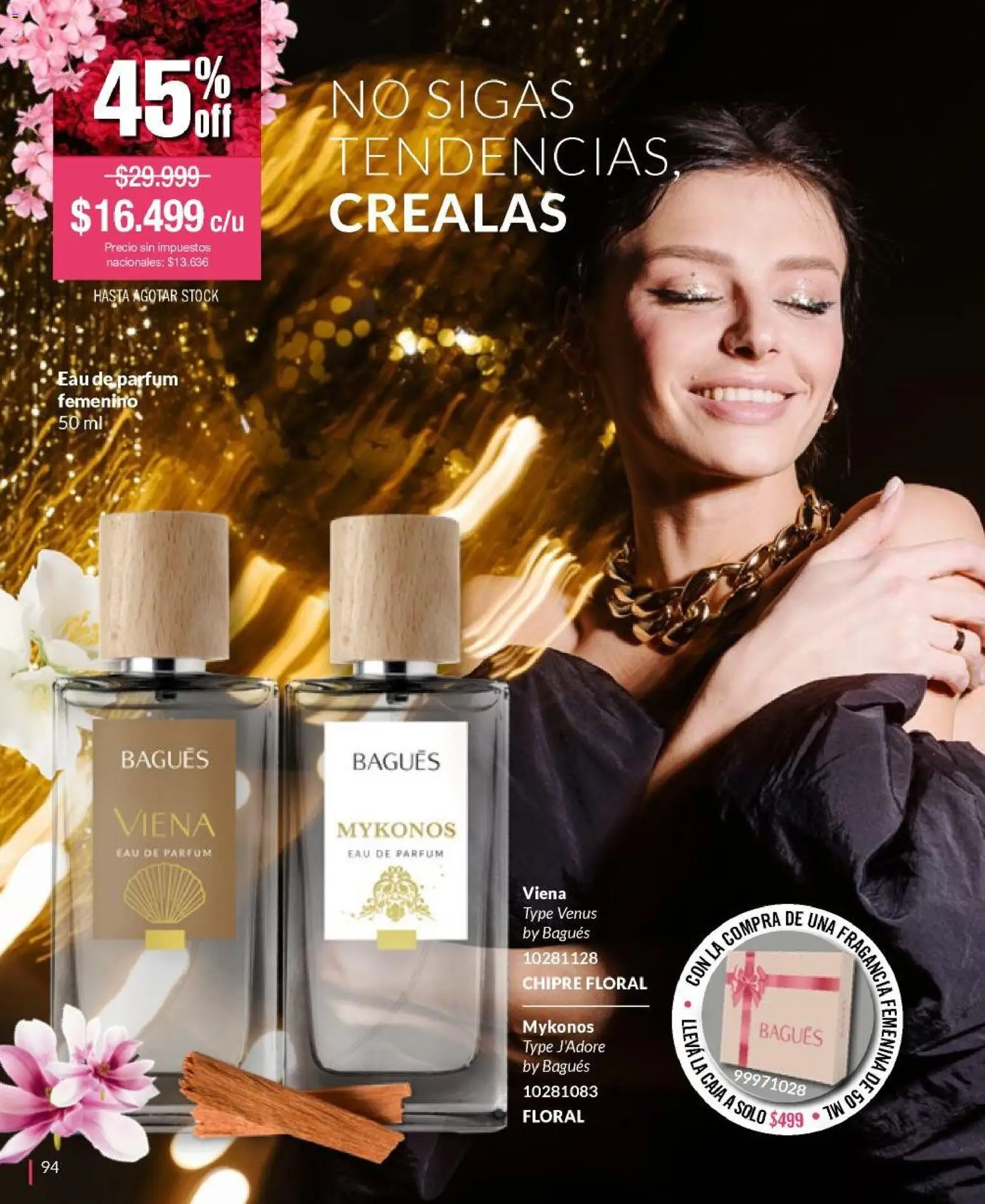 Bagués catálogo │ válido desde el 21/09/2026 | Página: 94 | Productos: Caja, Fragancia