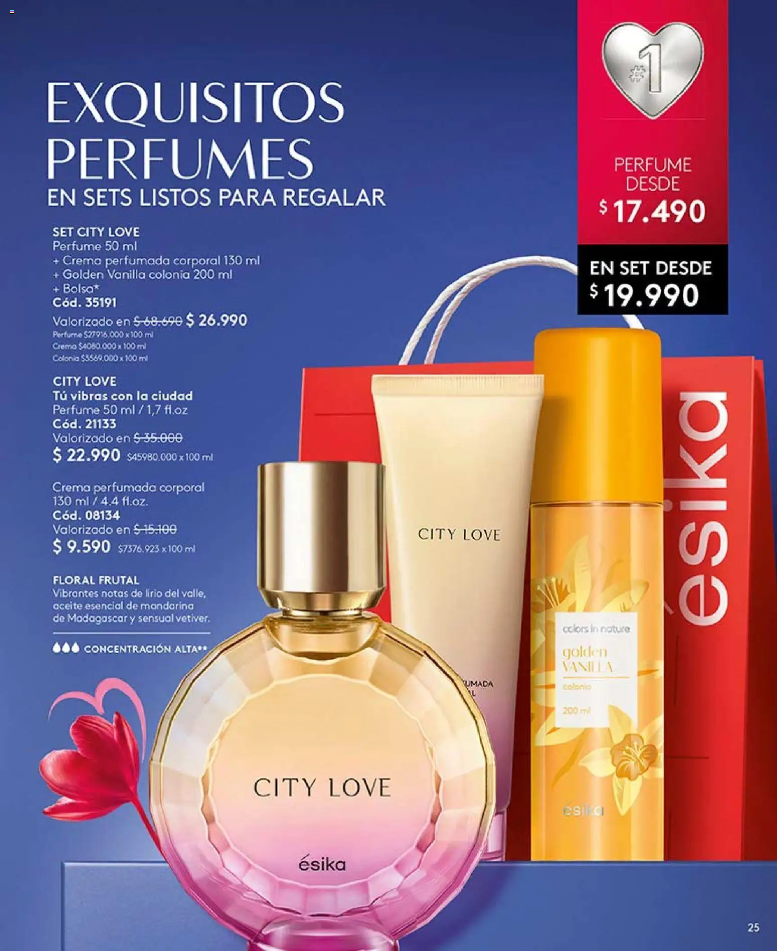 Catálogo Ésika Campaña 7 │ válido desde el 18.04.2026 | Página: 25 | Productos: Perfume, Aceite, Crema