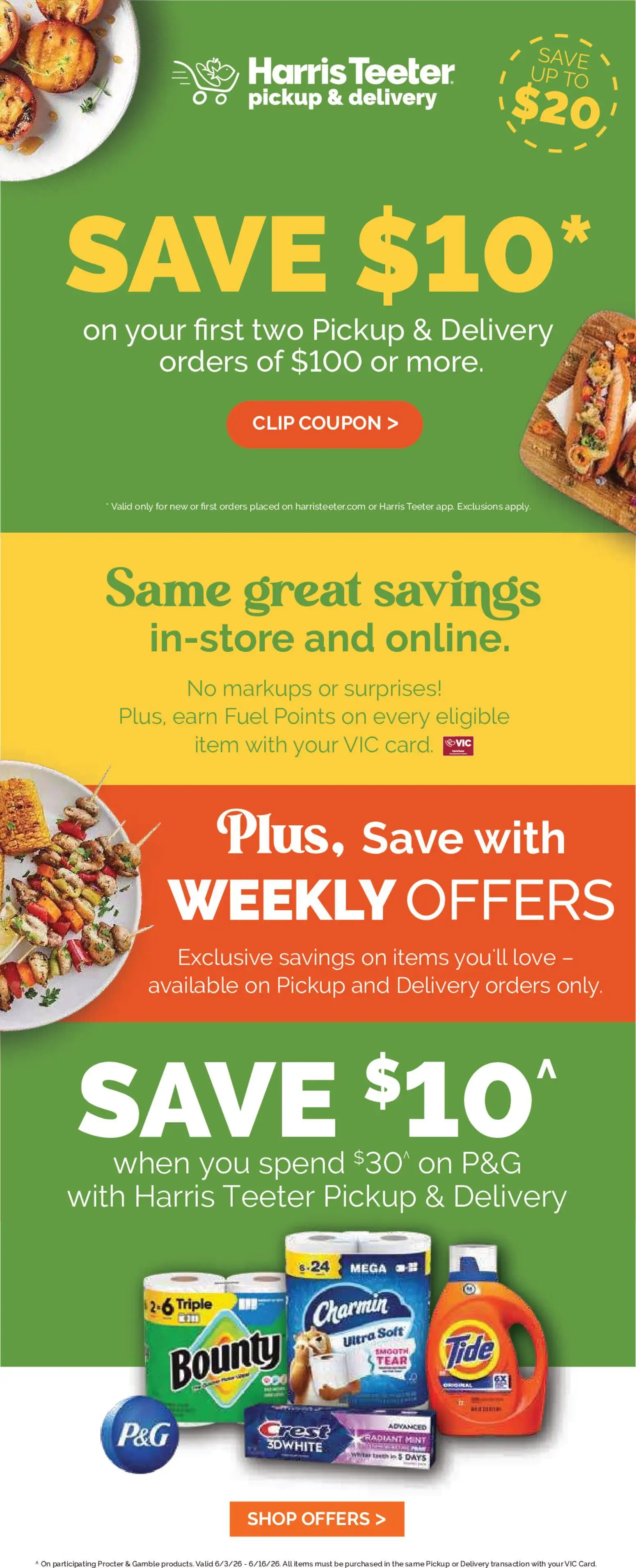 Harris Teeter Weekly Ad - SC - valid from 03.06.2026 | Page: 4 | Products: Clip