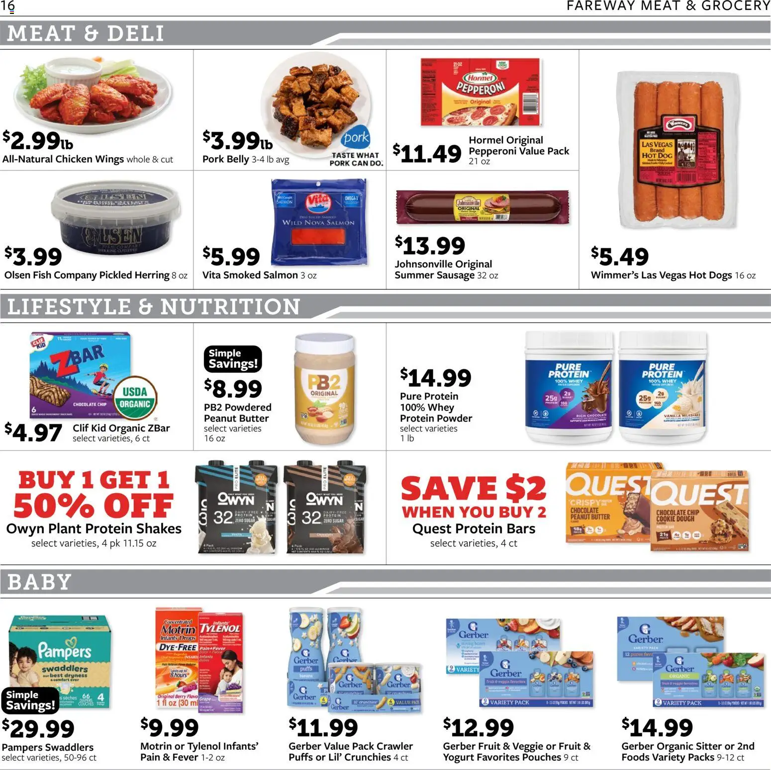 Fareway Weekly Ad - valid from 10/19/2026 | Page: 16