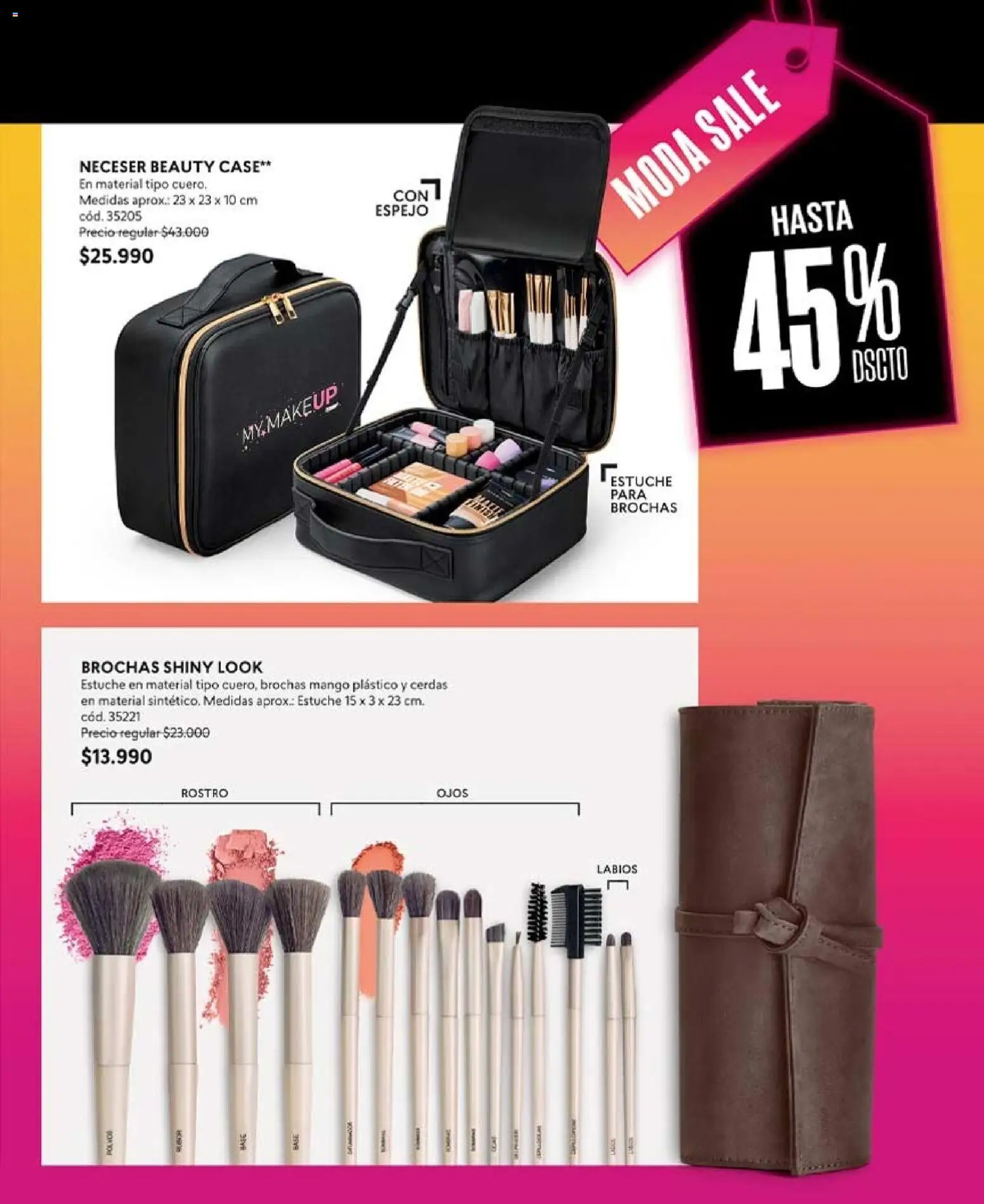 Catálogo CyZone Campaña 15 │ válido desde el 06.09.2026 | Página: 83 | Productos: Neceser, Mango, Estuche, Espejo