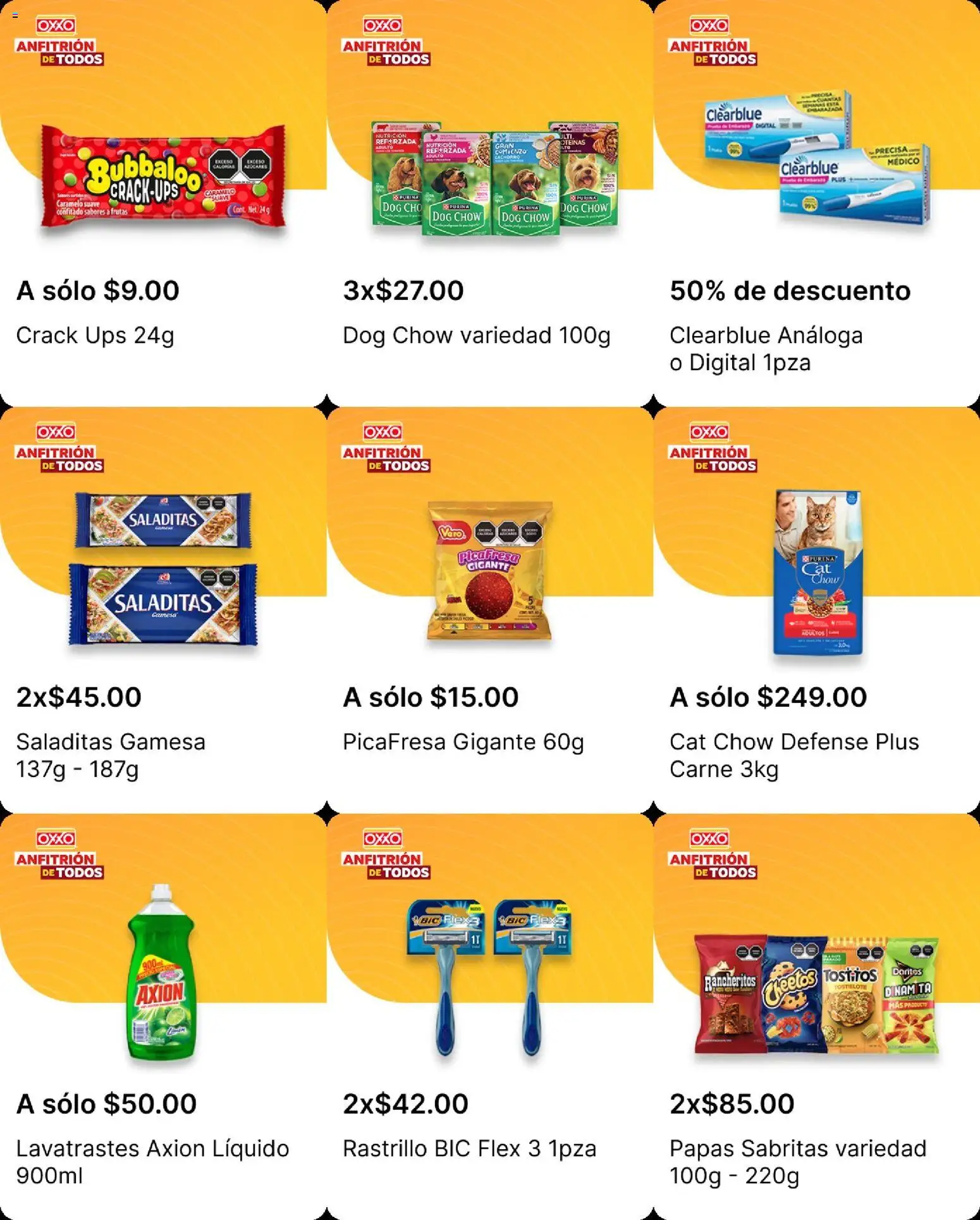 Nuevas ofertas de OXXO válidas en toda la República Mexicana desde el 12.03.2026. ¡Encuentra las mejores ofertas en OXXO folleto! | Página: 12 | Productos: Desodorante, Detergente, Dulces, Pañales