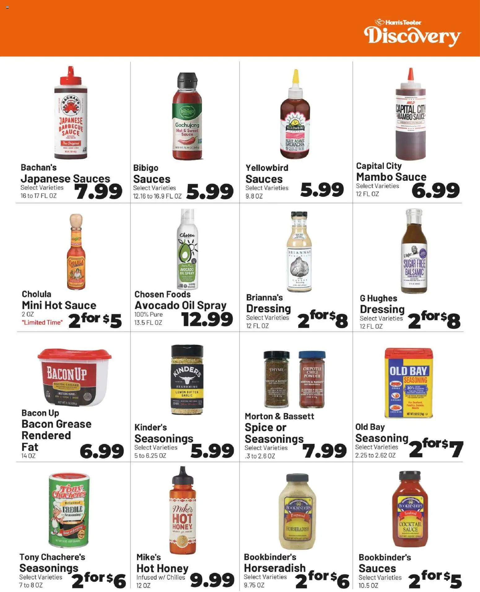 Harris Teeter Monthly Ad - valid from 17.06.2026 | Page: 4 | Products: Powder, Butter, Sauce, Garlic