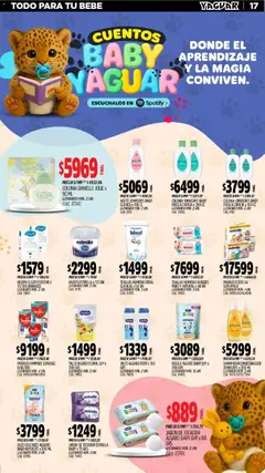 Vista previa Yaguar catálogo válido desde el 18.05.2026 | Página: 19 | Productos: Toallas, Aceite, Jabón, Pañales