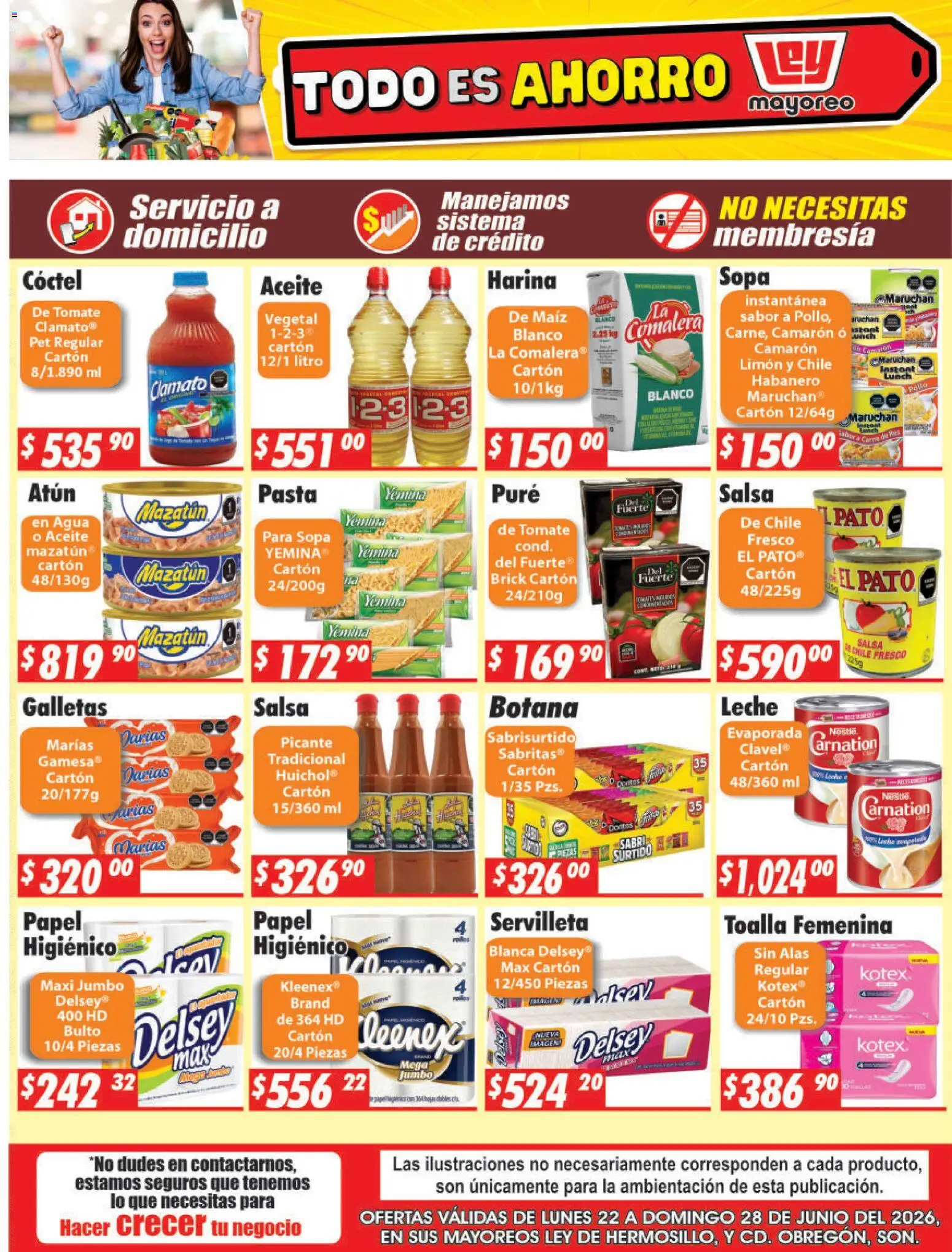 Nuevas ofertas de Casa Ley válidas en toda la República Mexicana desde el 22/06/2026. ¡Encuentra las mejores ofertas en Casa Ley folleto Hermosillo! | Página: 2