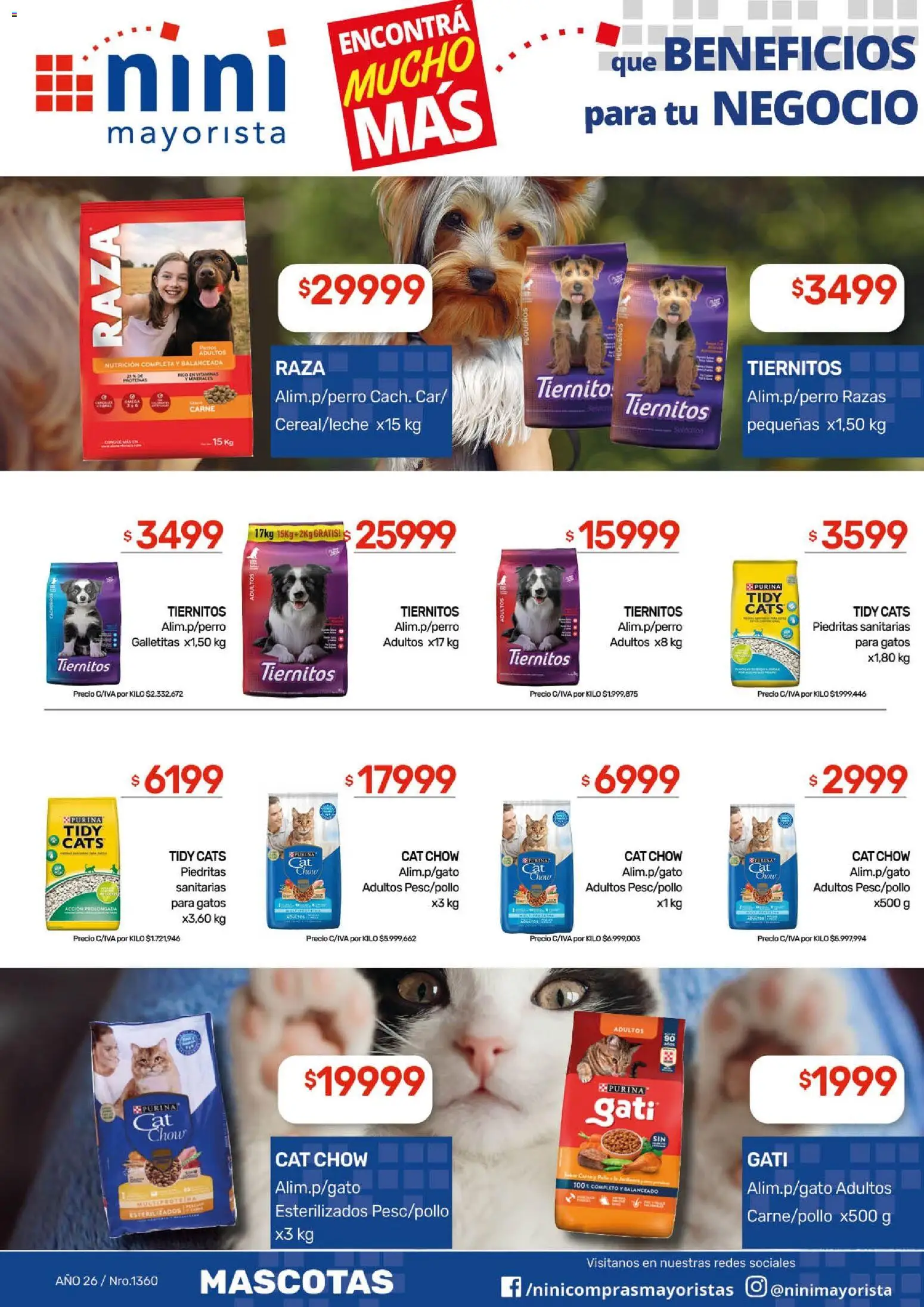 NINI Mayorista ofertas │ válido desde el 18.05.2026 | Página: 45 | Productos: Vitaminas, Galletitas