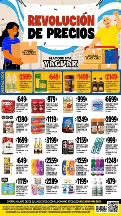 Vista previa Yaguar - Oferta Semanal Salta válido desde el 25.05.2026