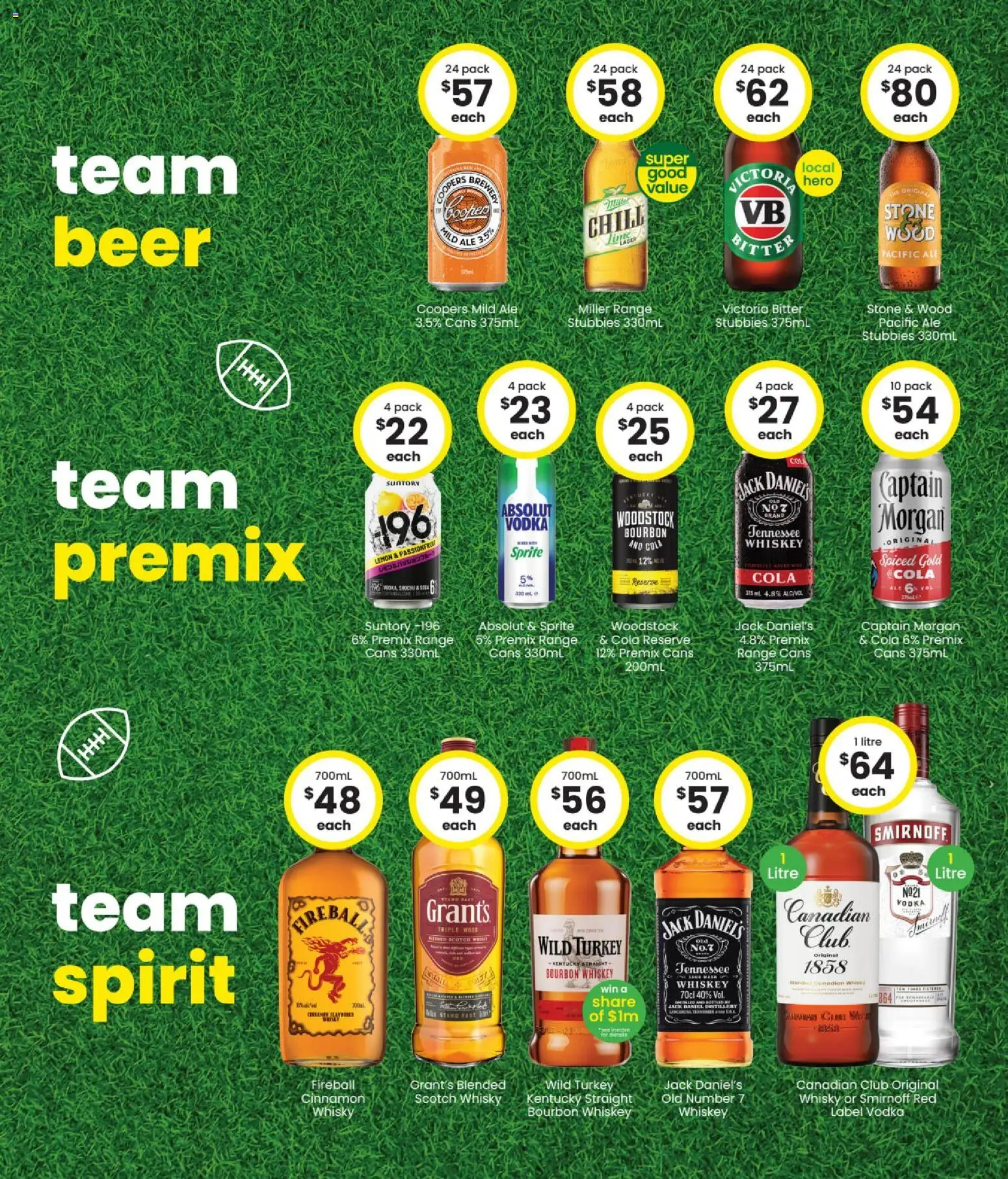 The Bottle-O catalogue - valid from 14/09/2026 | Page: 2 | Products: Scotch whisky, Whiskey, Captain Morgan, Lemon