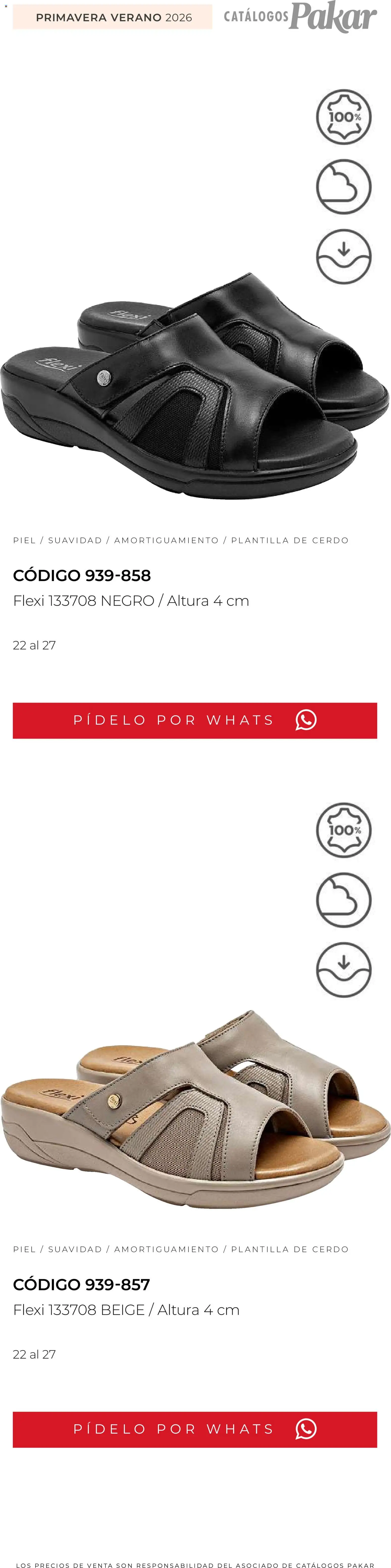 Nuevas ofertas de SC Pakar válidas en toda la República Mexicana desde el 04/03/2026. ¡Encuentra las mejores ofertas en SC Pakar catálogo Flexi PV26! | Página: 26 | Productos: Cerdo