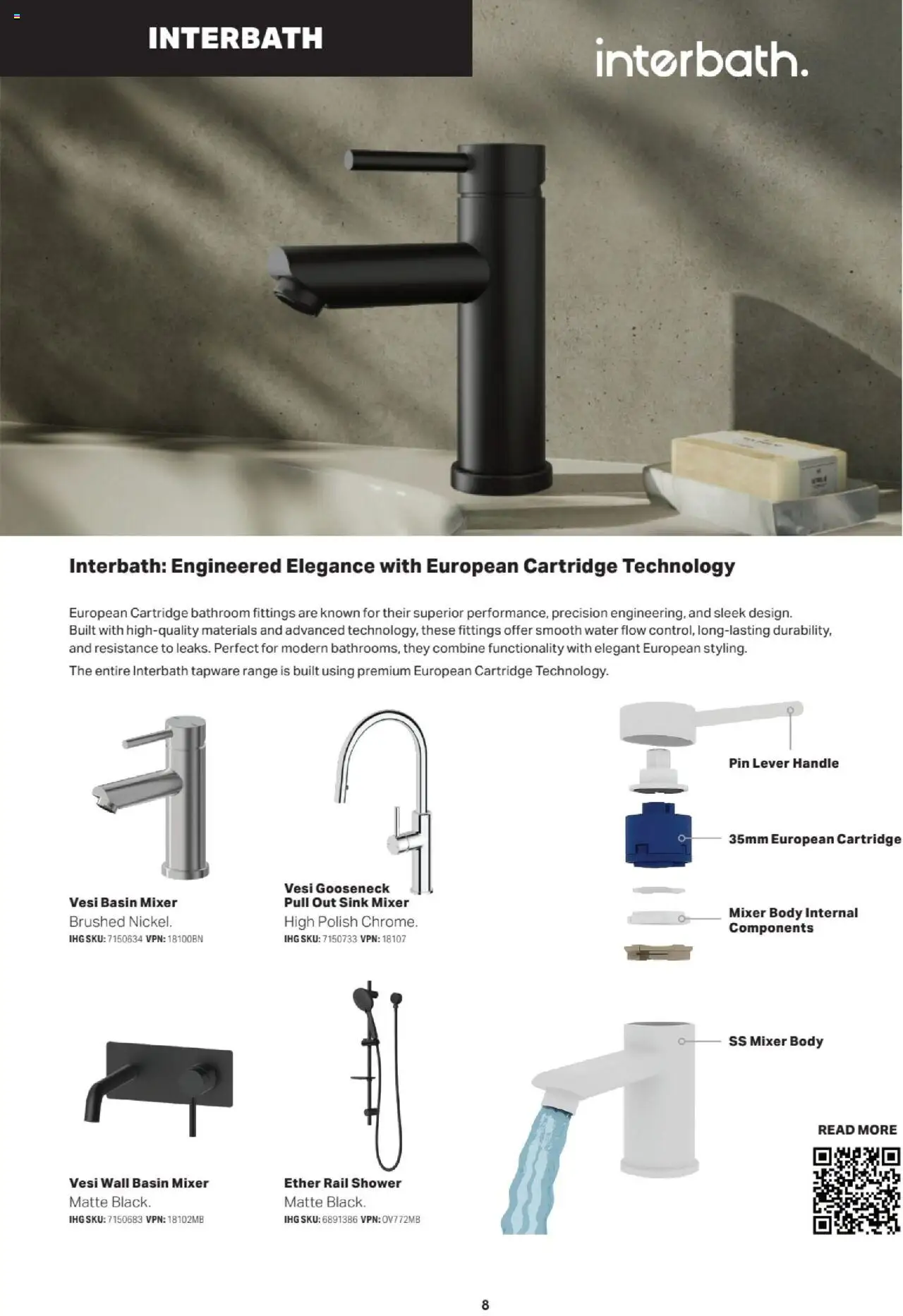 Mitre 10 catalogue - valid from 27.06.2025 | Page: 8 | Products: Sink, Water, Mixer, Bathroom