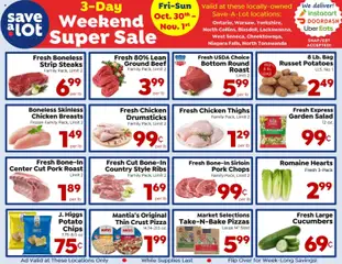 Preview of Save a Lot weekly ads valid from 10/30/2026