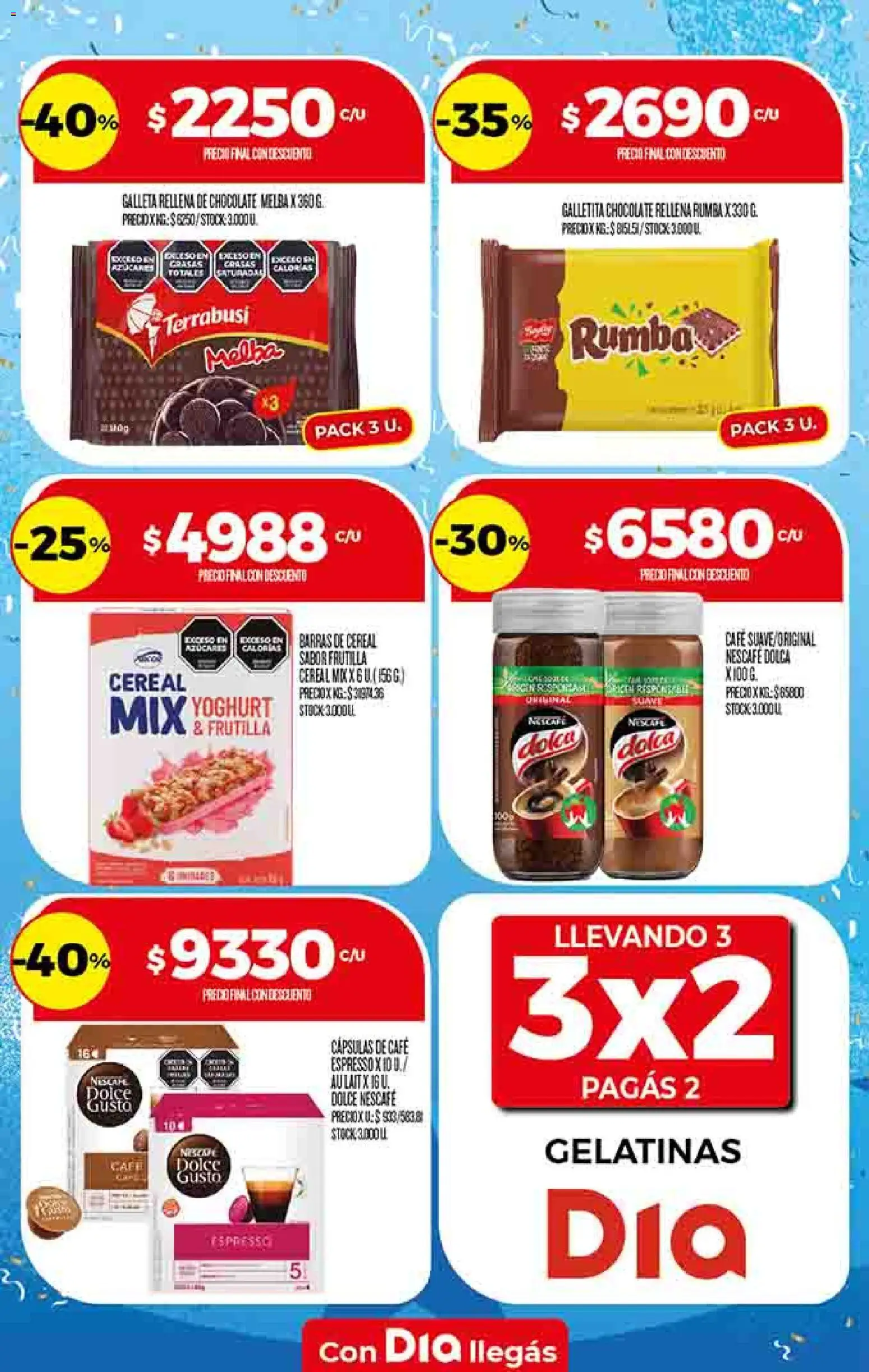 Supermercado DIA Ofertas │ válido desde el 17.06.2026 | Página: 21 | Productos: Frutilla, Café, Chocolate