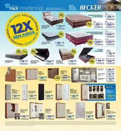 Lojas Becker ofertas Junho - Pré-Visualização do folheto da loja Lojas Becker, válido de 01.06.2026 | Página: 15 | Produtos: Colchão, Cômoda, Berço