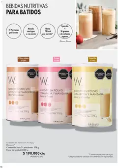 Oriflame catálogo c10 2026 -  Vista previa de la revista de la tienda Oriflame valido desde el 11/07/2026 | Página: 78 | Productos: Agua, Polvo, Leche, Chocolate