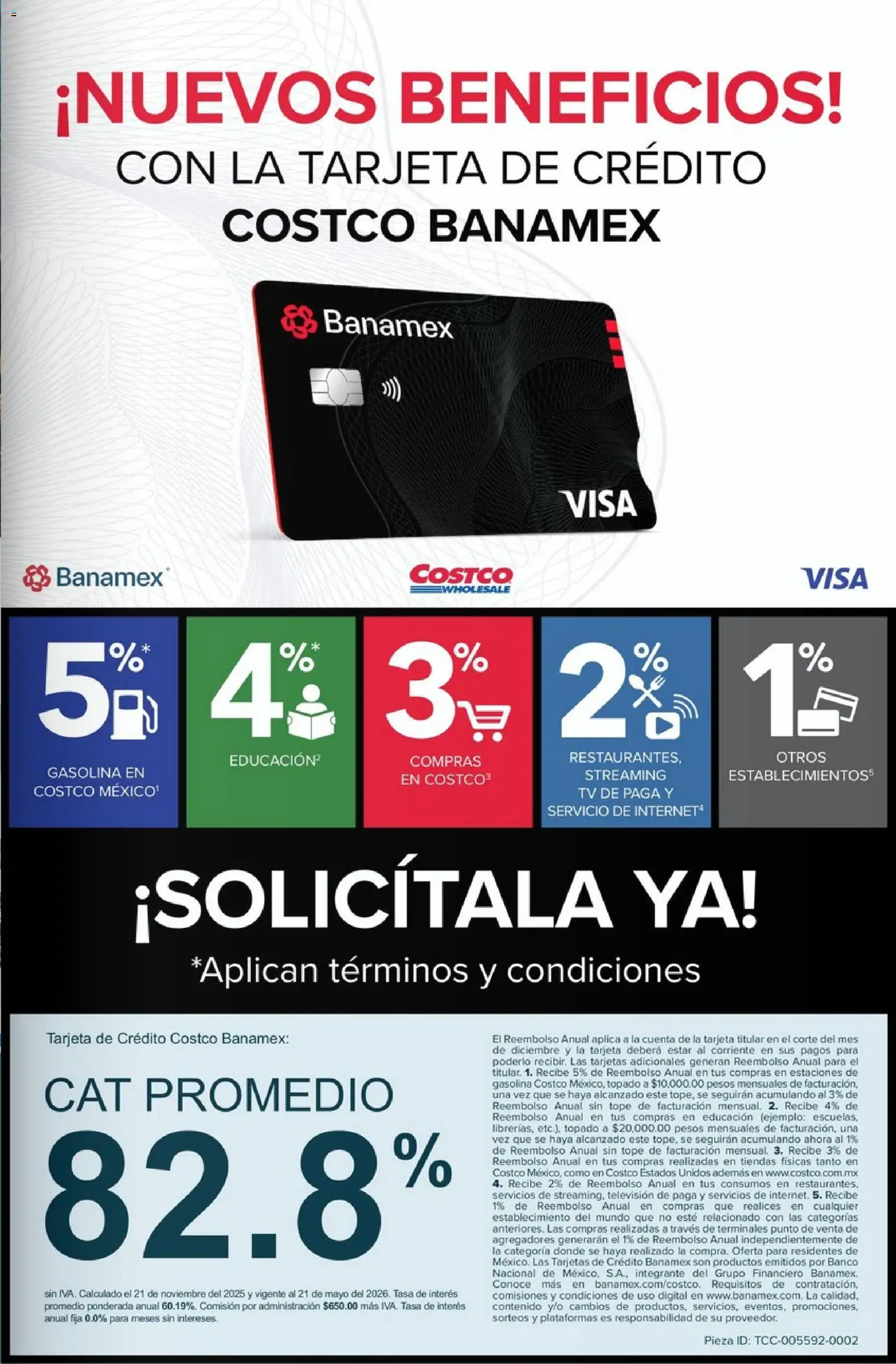 Nuevas ofertas de Costco válidas en toda la República Mexicana desde el 01.03.2026. ¡Encuentra las mejores ofertas en Costco Revista de marzo! | Página: 43 | Productos: Banco, Televisión