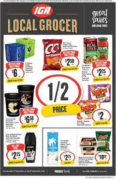 Preview of IGA catalogue Abbotsford - valid from 02/09/2026