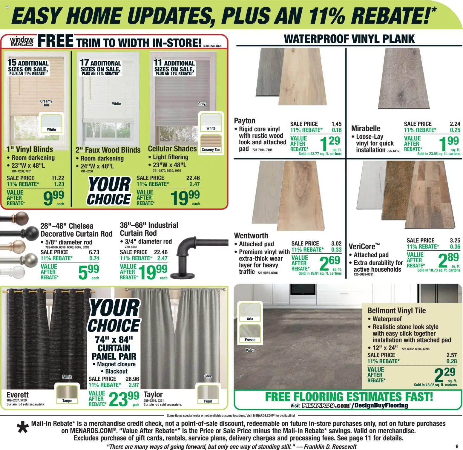 Menards Weekly Ad - valid from 04.03.2026 | Page: 11 | Products: Trim, Magnet, Rod