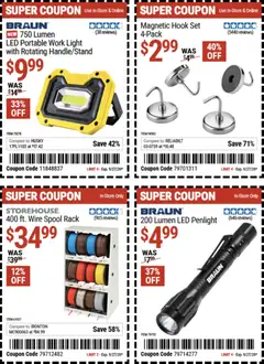 Preview of Harbor Freight weekly ads valid from 09/14/2026 | Page: 16 | Products: Hook, Wire