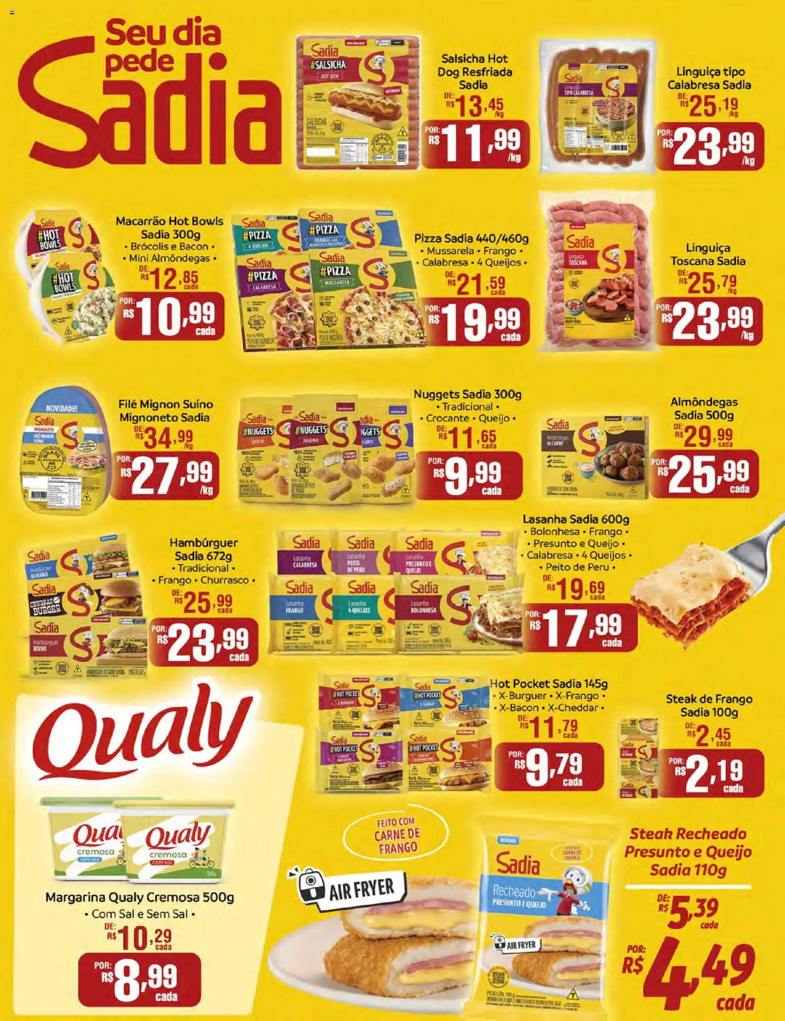 Supermercado Dalben Folheto - válido de 18.05.2026 | Página: 22 | Produtos: Peito de peru, Macarrão, Lasanha, Sal