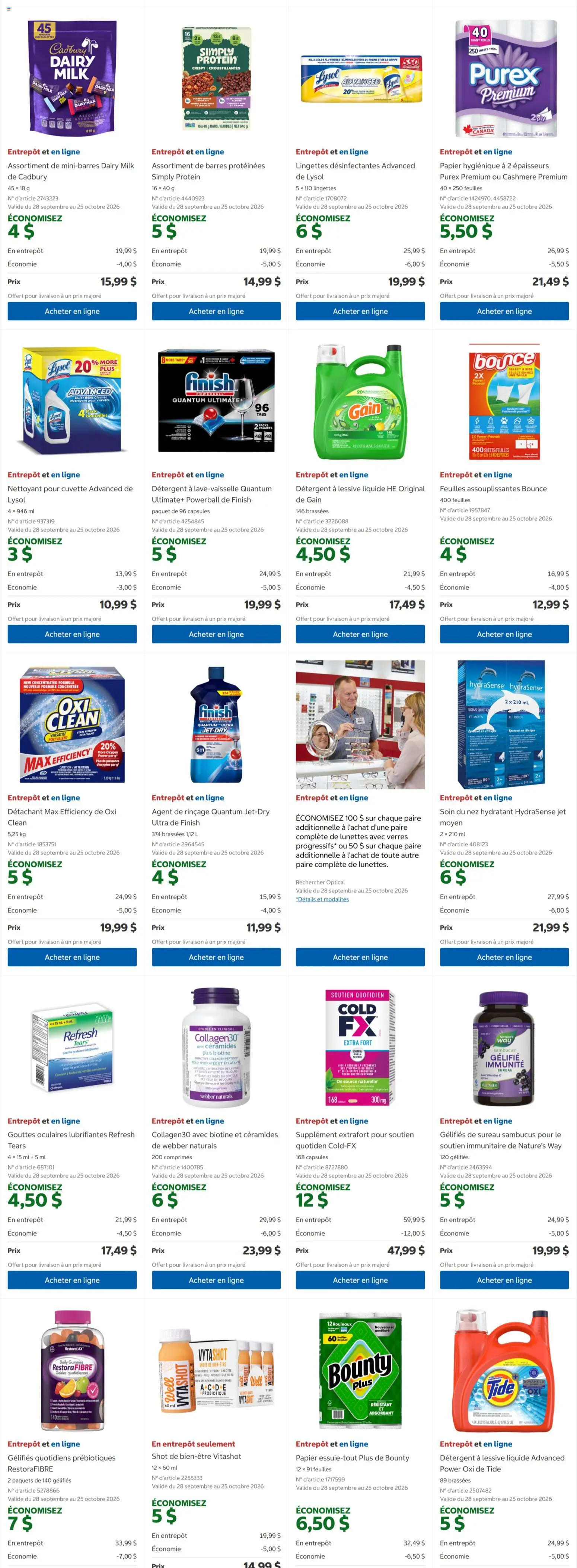 Costco flyer valid from Oct 12, 2026 | Page: 4