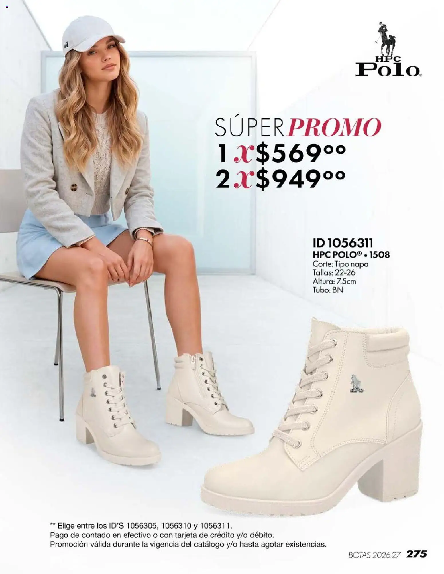 Nuevas ofertas de Price Shoes válidas en toda la República Mexicana desde el 18/07/2026. ¡Encuentra las mejores ofertas en Price Shoes catálogo Botas! | Página: 275