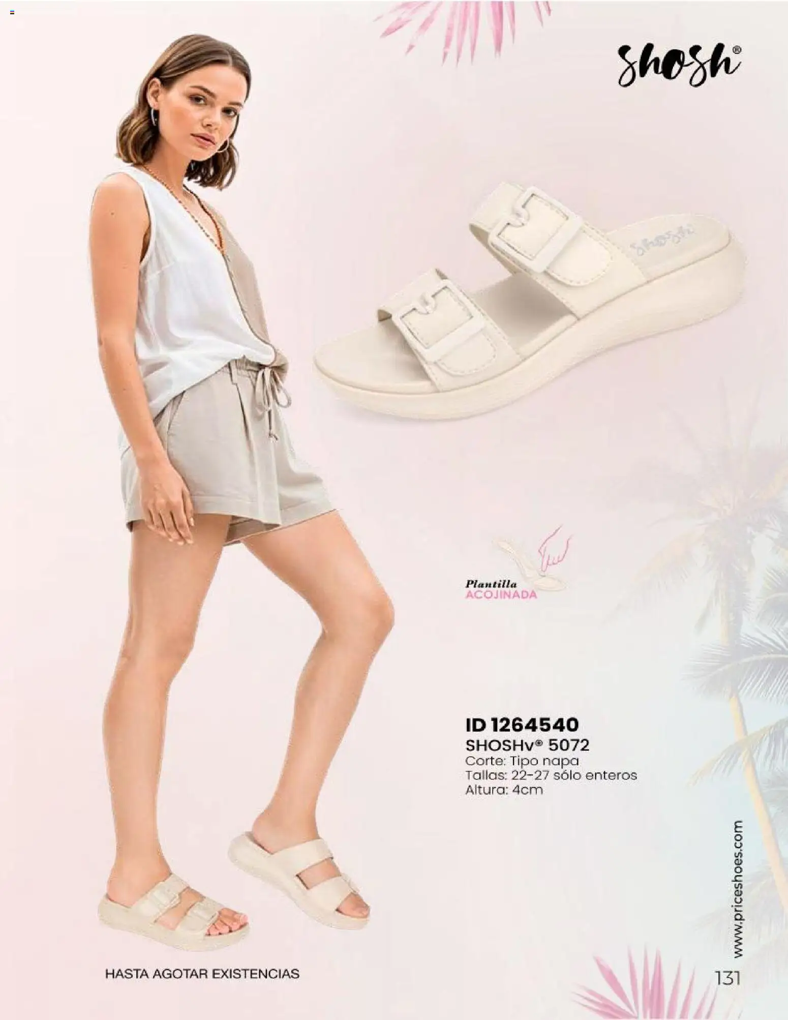 Nuevas ofertas de Price Shoes válidas en toda la República Mexicana desde el 23/06/2026. ¡Encuentra las mejores ofertas en Price Shoes catálogo Sandalias 2026! | Página: 131