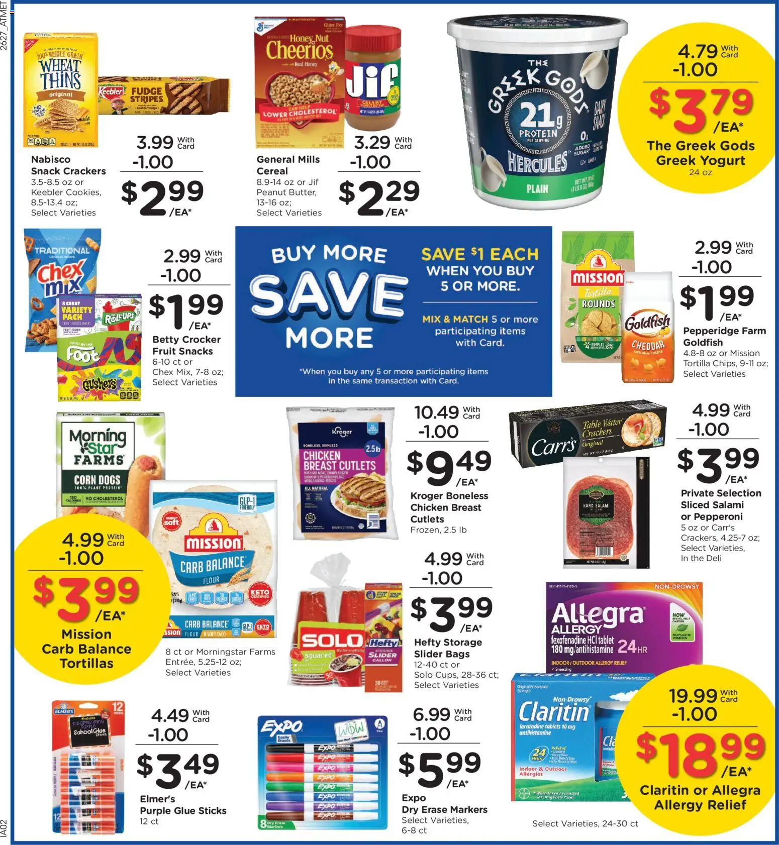 Kroger Weekly Ad - valid from 08/05/2026 | Page: 6 | Products: Corn, Salami, Water, UPS