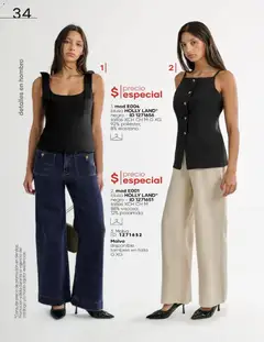Vista previa de Price Shoes catálogo Cierre de temporada, nuevo folleto de la tienda, válido en México a partir del 16.06.2026 | Página: 34 | Productos: Blusa