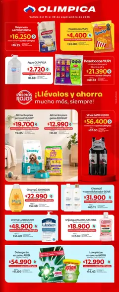 Olímpica -Especial Precios Rojos -  Vista previa de la revista de la tienda Olímpica valido desde el 15/09/2026 | Página: 3