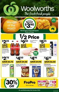 Preview of Woolworths catalogue WA - valid from 14/10/2026