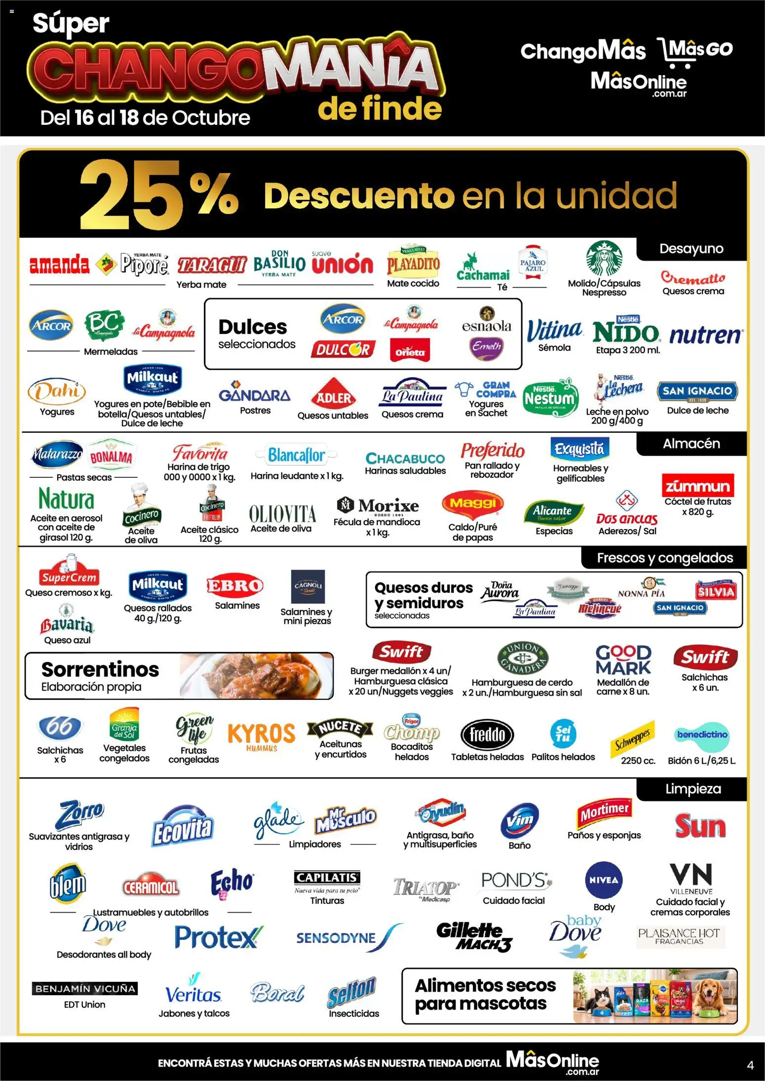Changomas - Super Changomanía de finde │ válido desde el 16/10/2026 | Página: 4