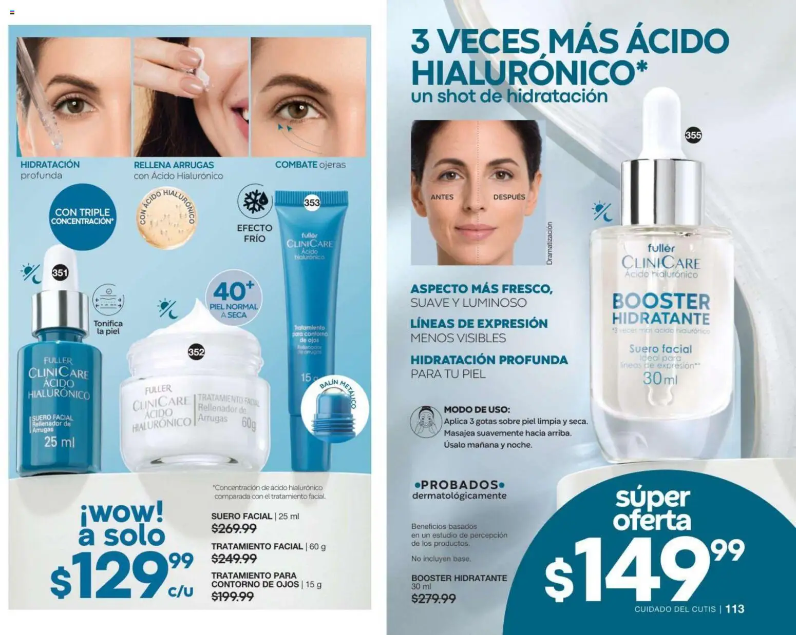 Nuevas ofertas de Fuller válidas en toda la República Mexicana desde el 02/09/2026. ¡Encuentra las mejores ofertas en Fuller campaña 11 2026! | Página: 58 | Productos: Contorno de ojos, Contorno, Shot, Sobre