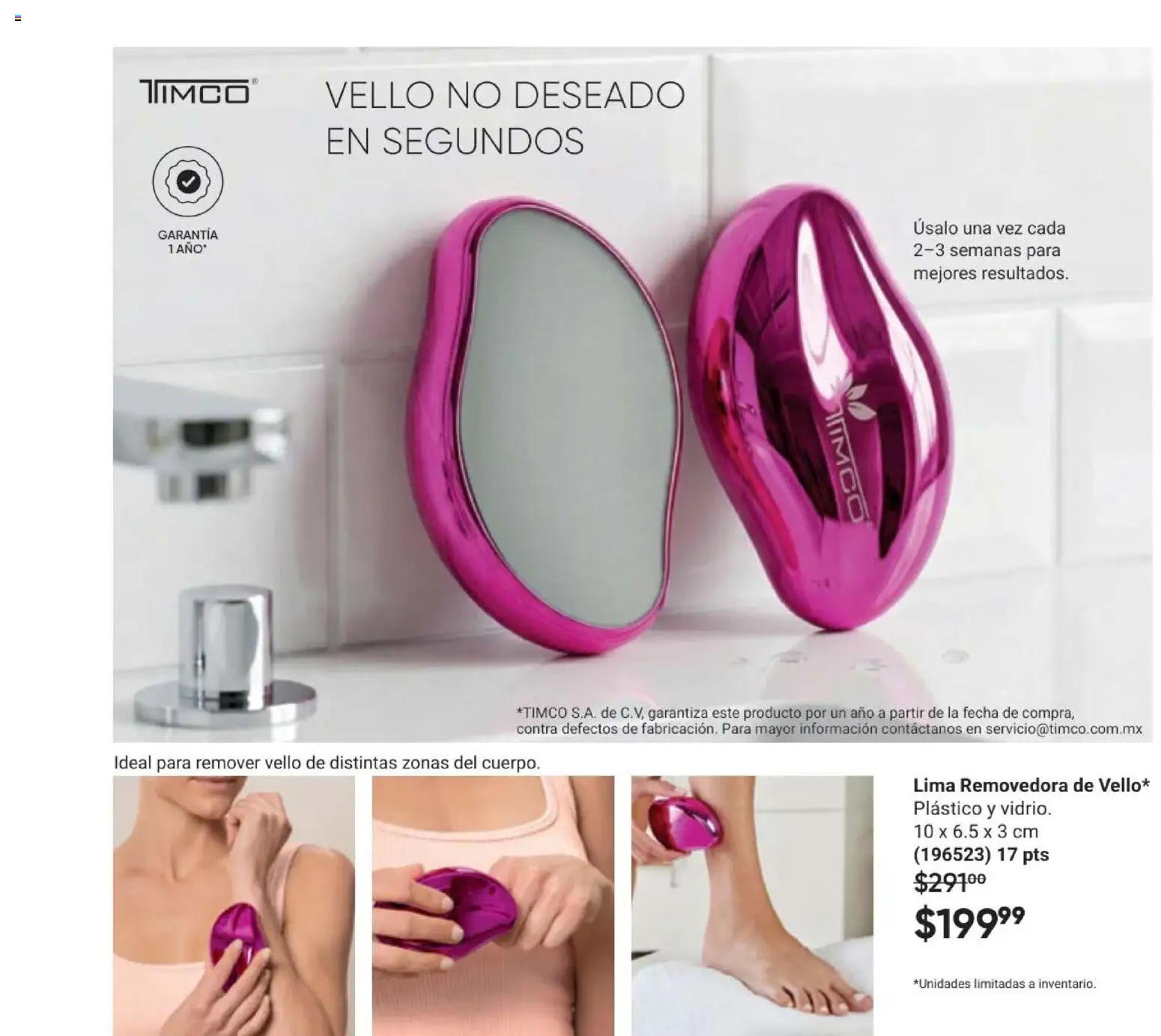 Nuevas ofertas de AVON válidas en toda la República Mexicana desde el 11/09/2026. ¡Encuentra las mejores ofertas en AVON Casa & Estilo 14 2026! | Página: 109 | Productos: Lima