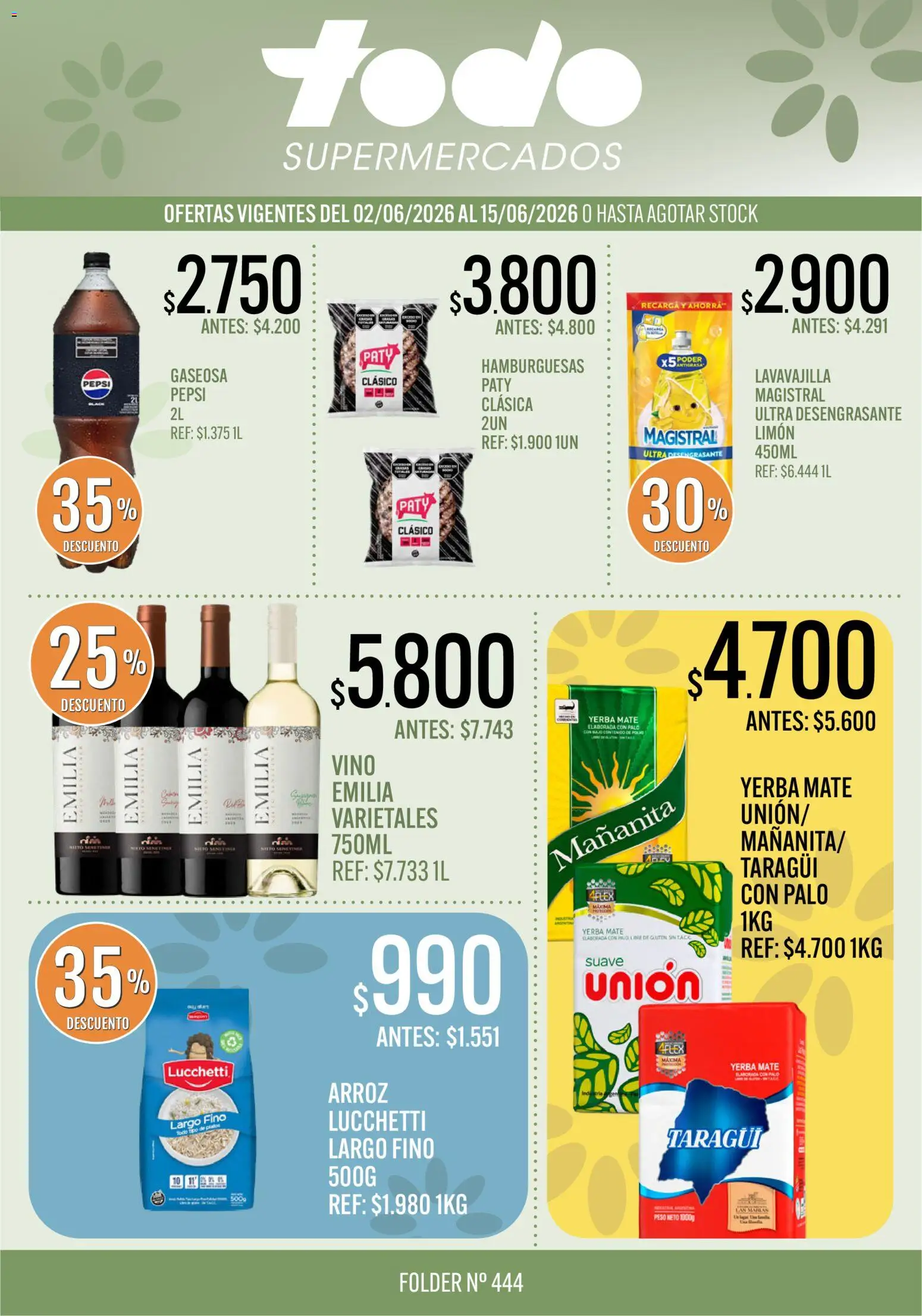 Supermercados TODO - Ofertas │ válido desde el 02.06.2026 | Página: 1