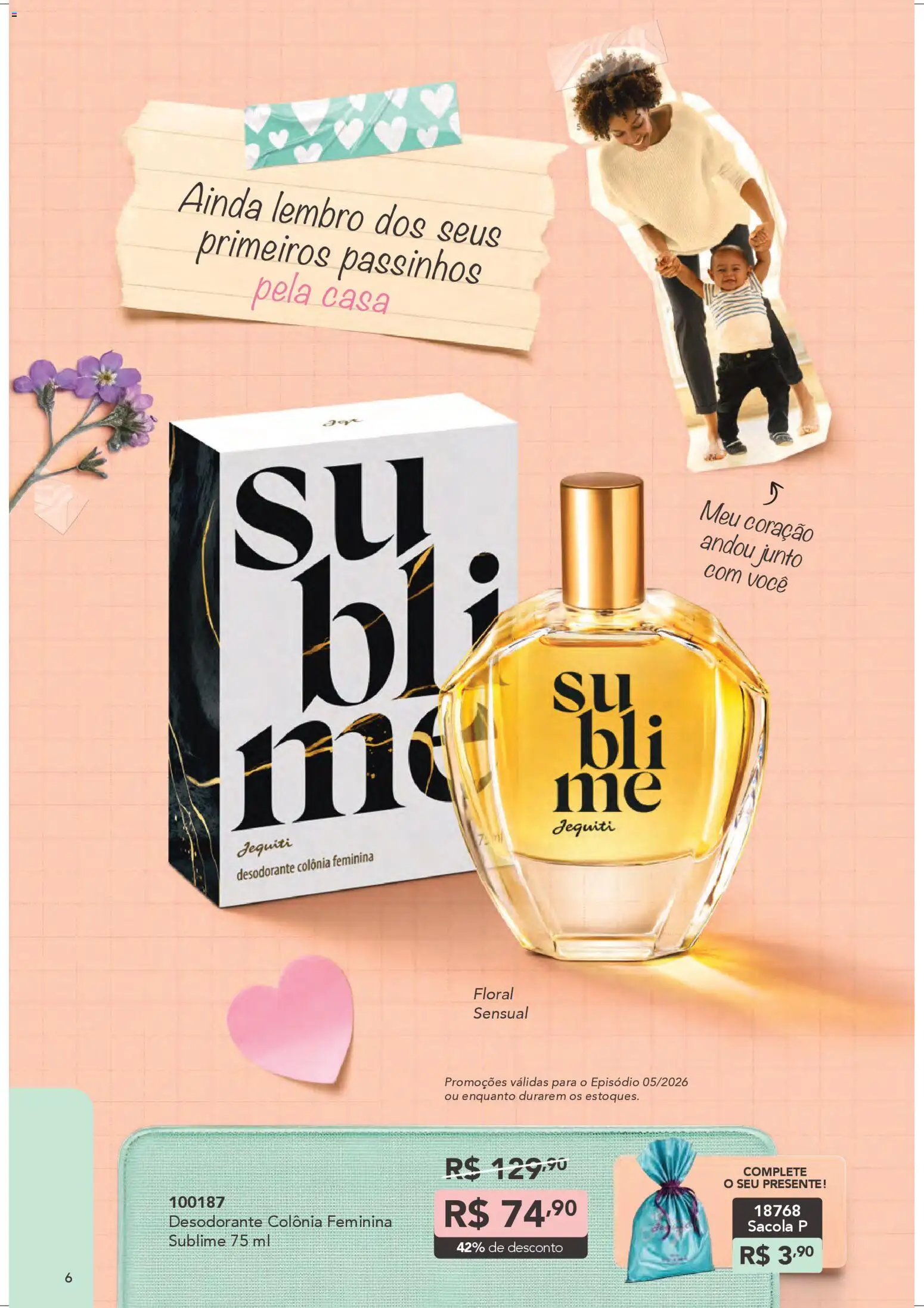 Jequiti Folheto - válido de 28.03.2026 | Página: 6 | Produtos: Desodorante