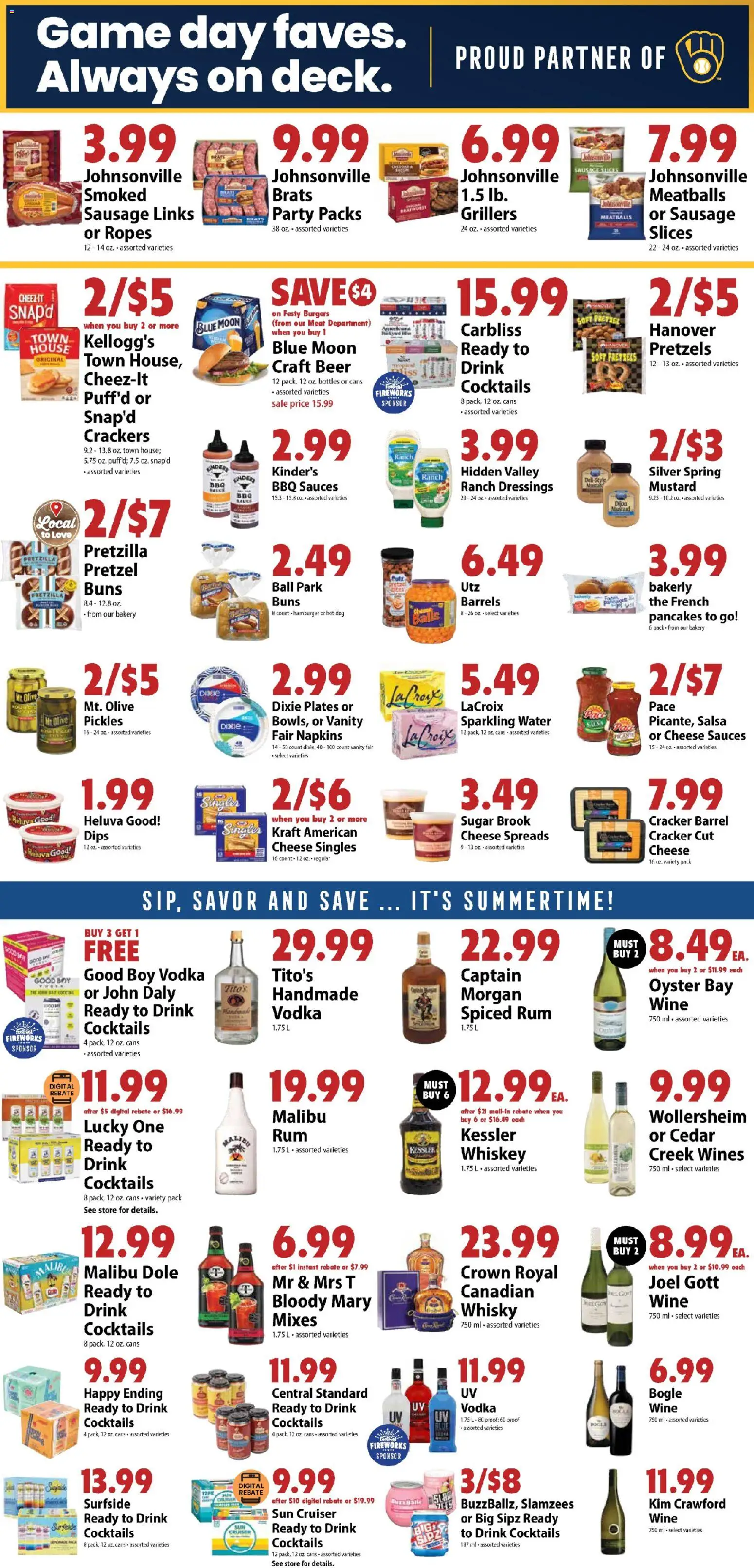 Festival Foods Weekly Ad - valid from 20.05.2026 | Page: 5 | Products: Bakery, Vodka, Whiskey, Bakerly