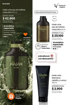 Vista previa Catálogo Natura Ciclo 7 válido desde el 06.05.2026 | Página: 80 | Productos: Eau de toilette, Shampoo