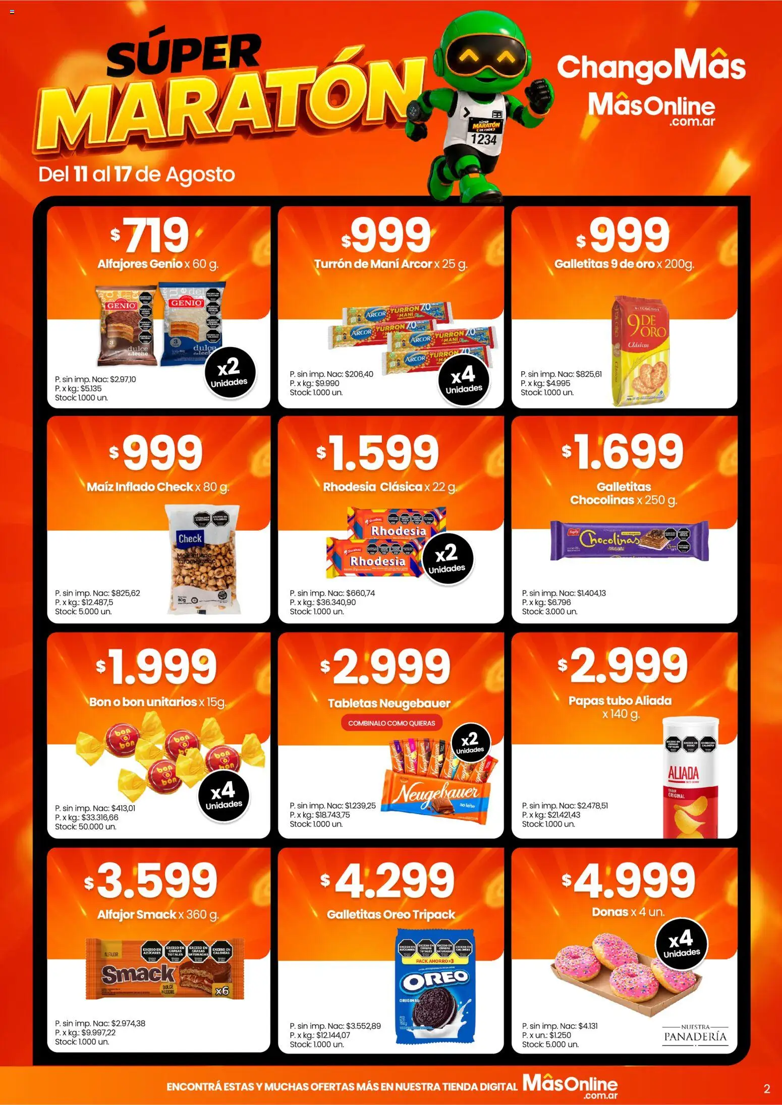 Changomas ofertas │ válido desde el 11/08/2026 | Página: 2
